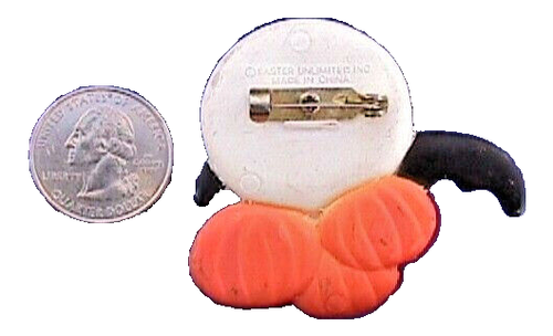 Spilla Pasqua Unlimited PIN Halloween Vintage UOMO LUNA VAMPIRO Pipistrello ZUCCHE anni 80 - Foto 2 di 2