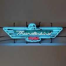 Neonetics - 5TBIRD Ford Thunderbird Neon Sign With Backing