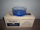 4pc STOTTER & NORSE Blue Acrylic Bowls Sea