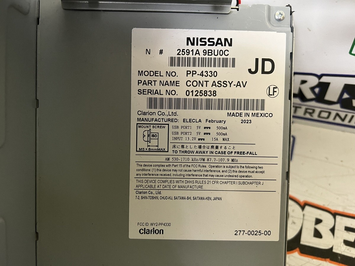 2022 - 2023 Nissan Frontier OEM 8
