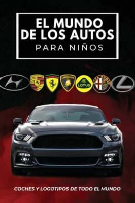 El mundo de los autos para niños: Libro colorido para niños, logotipos de: New