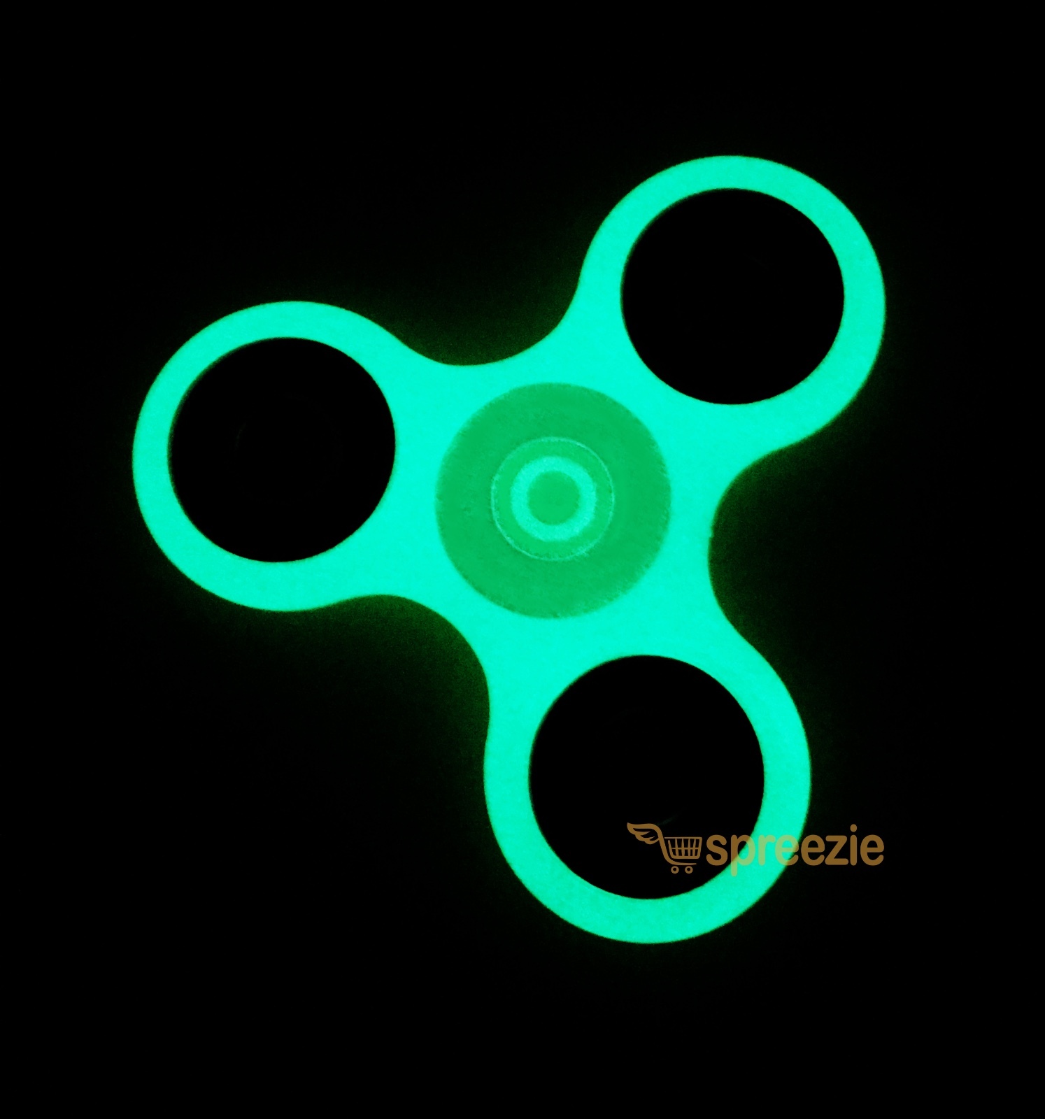 glowing fidget spinner