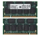New Kingston 2GB 2X 1GB DDR-333MHZ PC2700 200PIN CL2.5 SO-DIMM RAM Laptop Memory