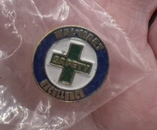 NIP Vintage Walmart Wal-Mart Safety Excellence Tack Lapel Hat Pin 1"