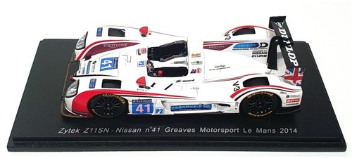 Spark 1/43 Scale S4220 - Zytek Z11SN Nissan #41 Le Mans 2014 - White - Bild 4 von 6