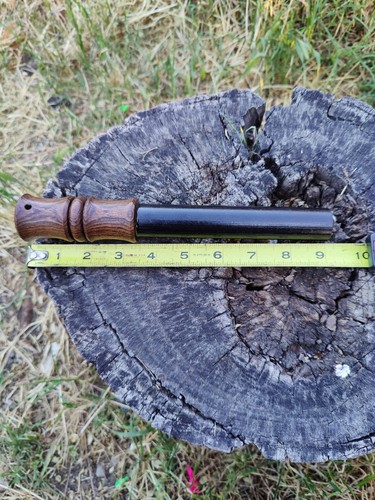 6" x 1" Bushcraft Ferrocerium rod with bocote wood handle | Mischmetal - 第 19/19 張圖片