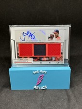 2024 Topps Museum Triple Relic Auto Triston McKenzie Guardians 274/299