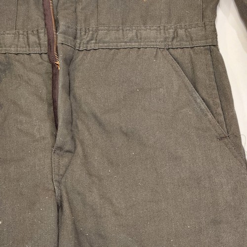 VTG BIG BEN by Wrangler Coveralls Men's Small 34 36 Reg Made in USA Insulated - Picture 7 of 22
