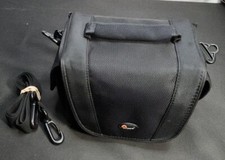 Lowepro Edit 110 Small Black Padded Camera Bag Case with Shoulder Strap