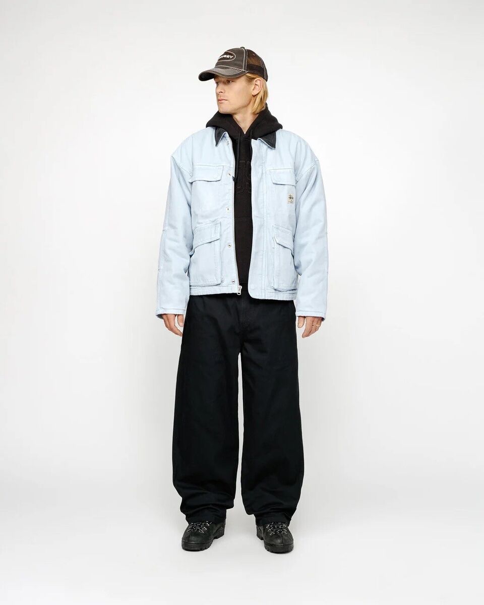 Stussy SHOP JACKET WASHED CANVAS Size M K | eBay Stussy SHOP JACKET WASHED CANVAS Size M K | eBay