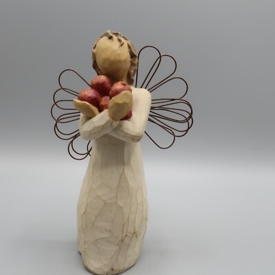 Willow Tree Good Health Figurine with Apples Demdaco  Susan Lordi