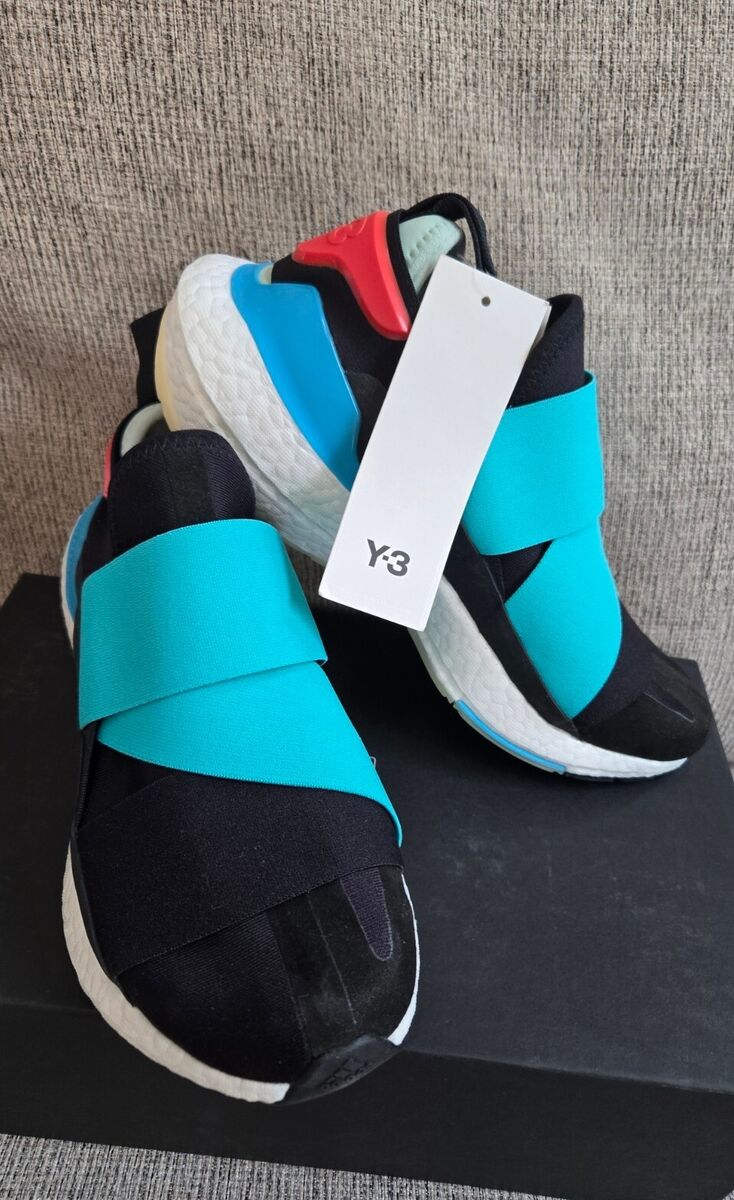 Adidas Y-3 Ultraboost 22 Mens 7 Black Vivid Mint Cyan Yohji Adidas Y-3 Ultraboost 22 Mens 7 Black Vivid Mint Cyan Yohji