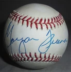 -Rare- 1990's -MORGAN FREEMAN- BECKETT BAS Signed/Autograph/Auto Movie BASEBALL