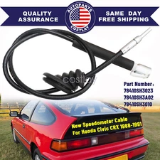 SPEEDOMETER CABLE TRANSMISSION FOR HONDA CIVIC CRX DX EX HF SI 1988 1989-1991
