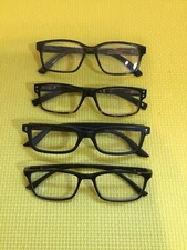 Lot of 4 Pcs Eyeglass Frames Full Rim: Various Brands and Colors 