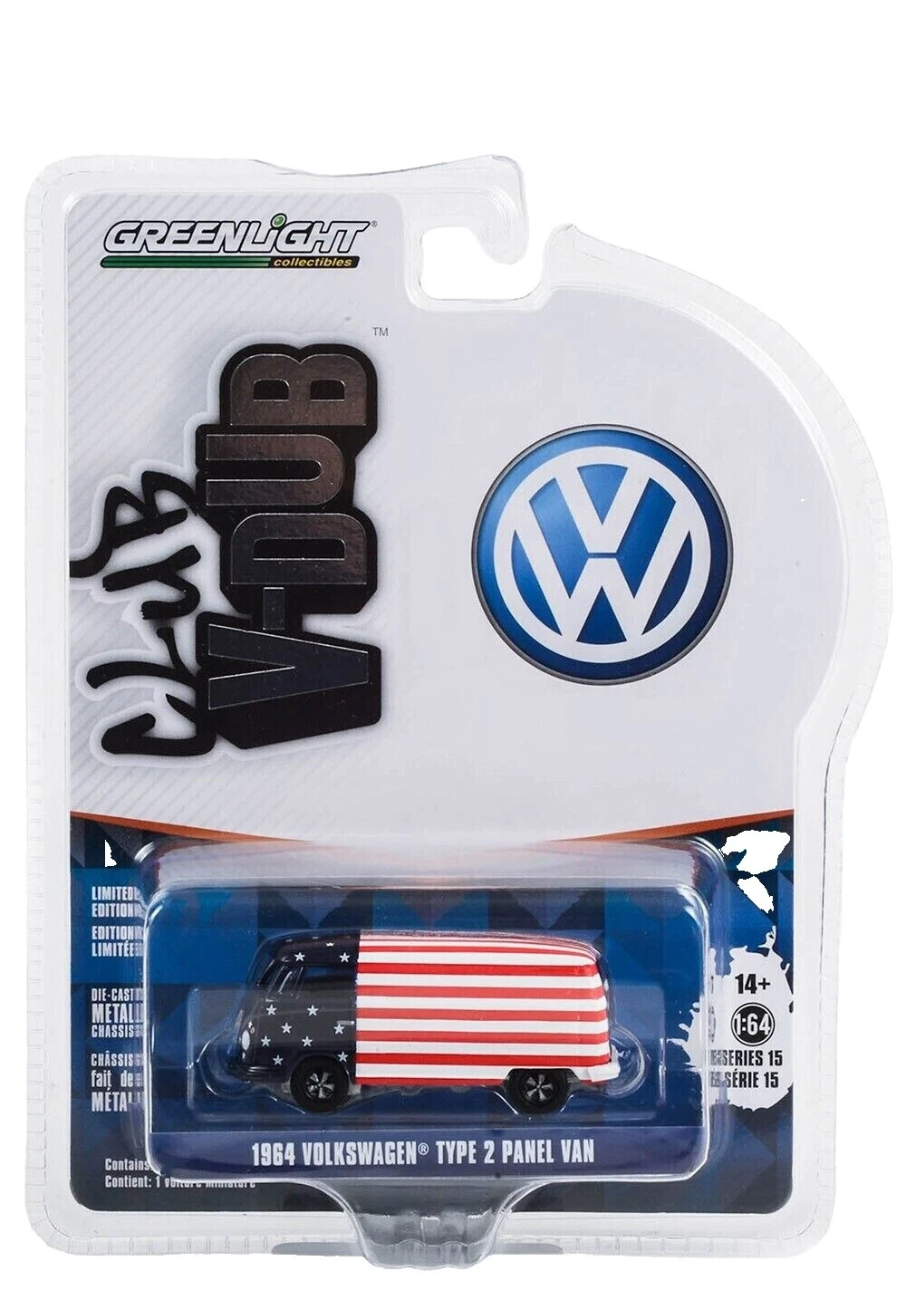 Plástico Greenlight Volkswagen vehículos diecast y de juguete