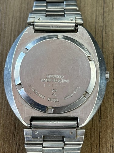 Seiko 7006-8030 Automatic 70m Rally Diver Men's Watch Gray Dial 17J Day Date - Picture 10 of 10