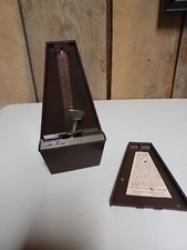 Seth Thomas Metronome De Maelzel Model Conductor E500-000 No 1104 Wind Up 70's