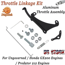 Minibike Throttle Linkage Kit For Ungoverned Engines Gx200 Predator 212 Go Kart