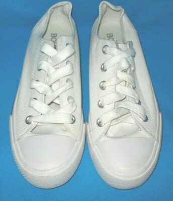 Bongo Tennis Shoes Bongo Women's Sonoma Sneakers White Blue Canvas