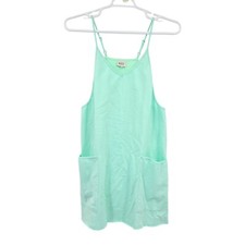 BKE by Buckle Women's Cotton Mini Dress With Built in Romper Mint Large