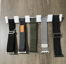 Apple Watch band display.