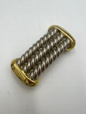 t632 Gold Plated Rope Belt Buckle
