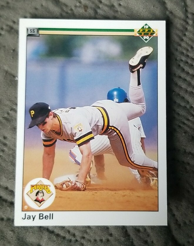 1990 Upper Deck Jay Bell #517 - Pittsburgh Pirates 