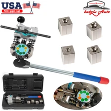 Brake Line Flaring Tool- 45 Degree Set - Single, Bubble, Double Flares with Case