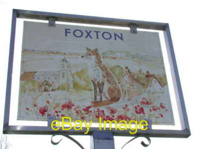 Photo 6x4 Foxton Village Sign, west side As might be expected, this shows c2008