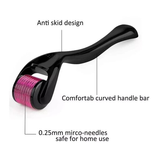 DERMA SKIN ROLLER 540 TITANIUM MICRO NEEDLE ANTI AGEING HAIR REGENERATION GROWTH - Picture 14 of 24