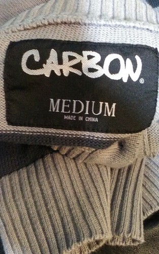 Suéter cuello simulado CARBONO para hombre talla (M) - Imagen 4 de 4