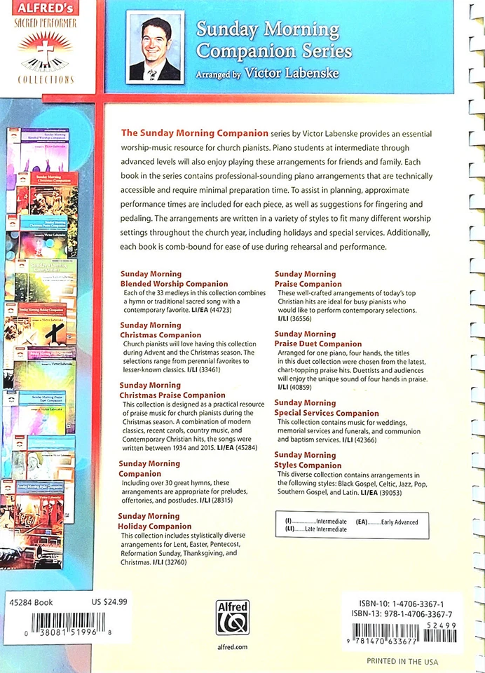 Sunday Morning Christmas Praise Companion - Piano - Image 4 of 4