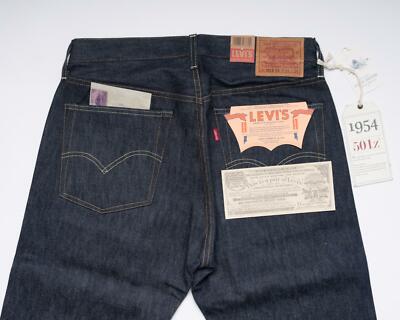 LVC Levi's Vintage Clothing 501Z XX 1954 Selvedge Denim Jeans