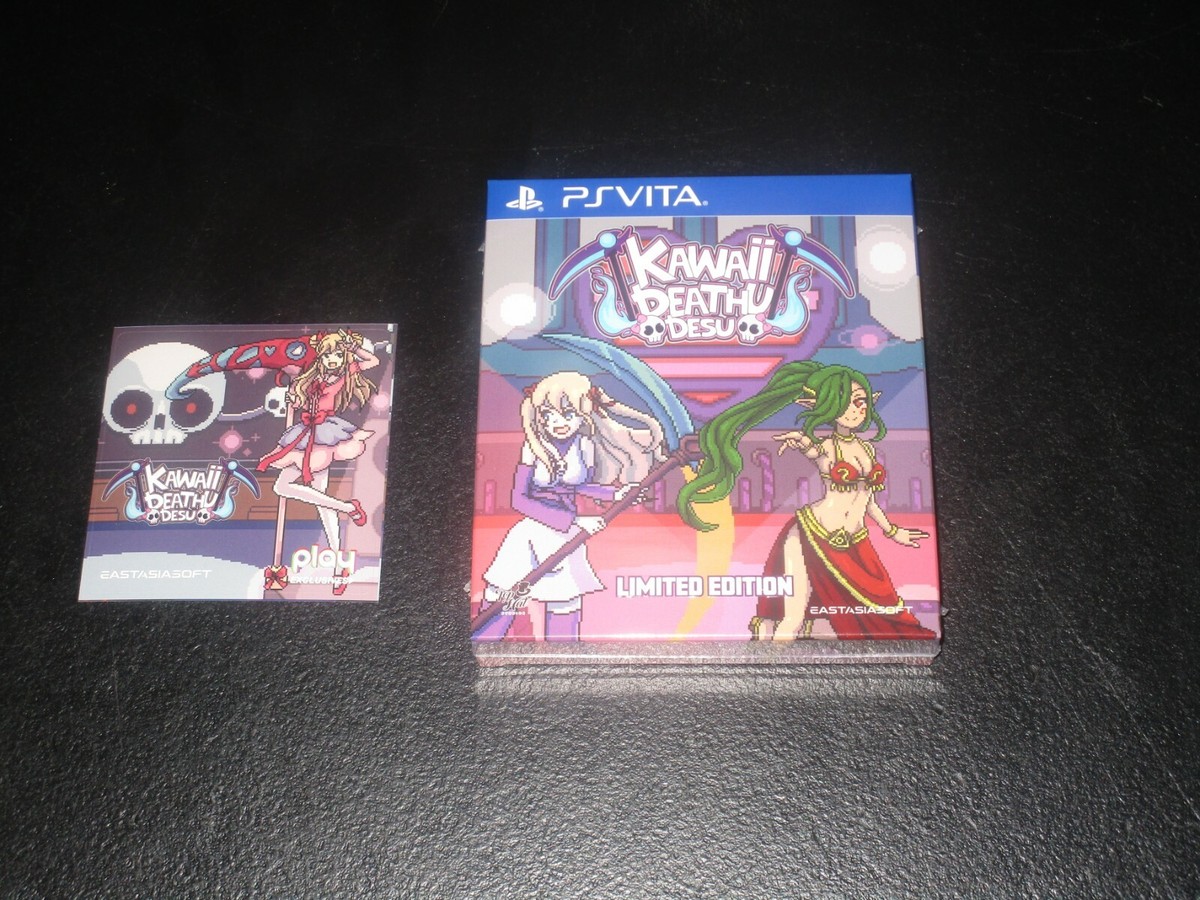 Kawaii Deathu Desu Limited Edition Sony PS Vita Sealed Import 
