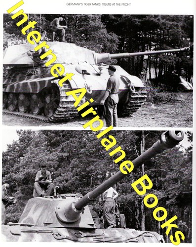 WW2 GERMAN TIGER TANKS (I & II) AT THE FRONT NORTH AFRICA RUSSIA ITALY NORMANDY - Picture 4 of 10
