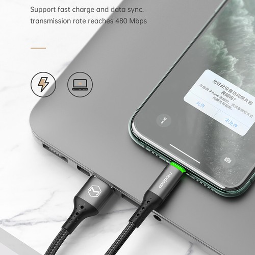 LED Charging USB Data Charger Cable For iPhone SE 12 11 Pro XS Max X 8 7 6s Plus - Bild 39 von 62