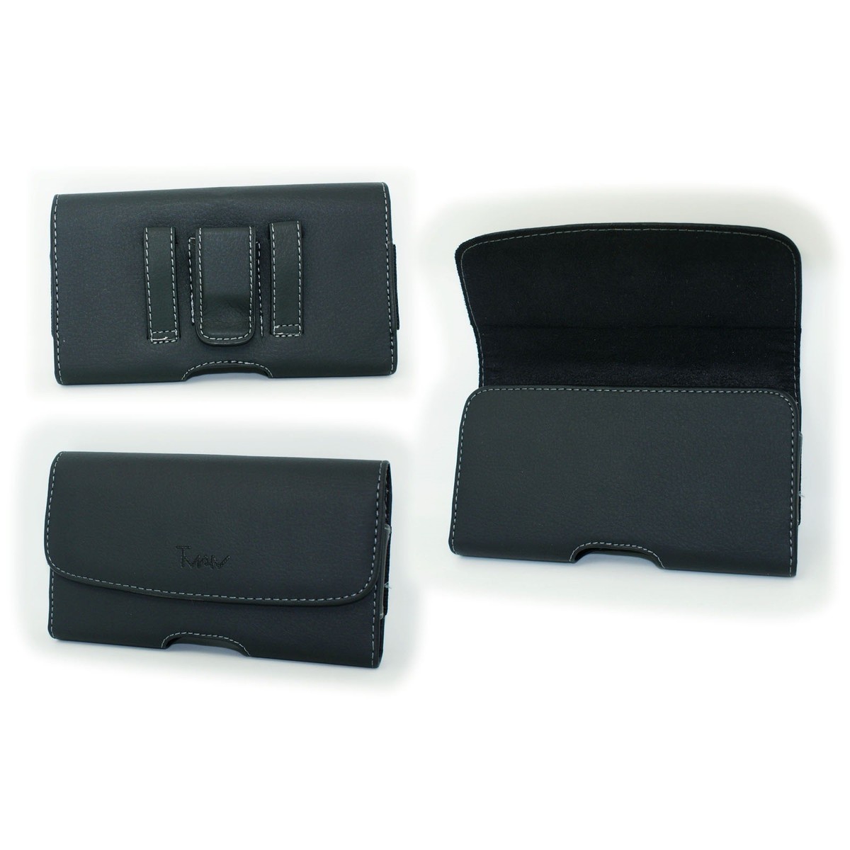 Case Pouch Holster with Belt Clip for Straight Talk/Total Alcatel
