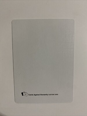 cards against humanity holographic card More Big Shiny 600-Card Essential Expansion Pack Includes 550 cards White Blank Custom Card -