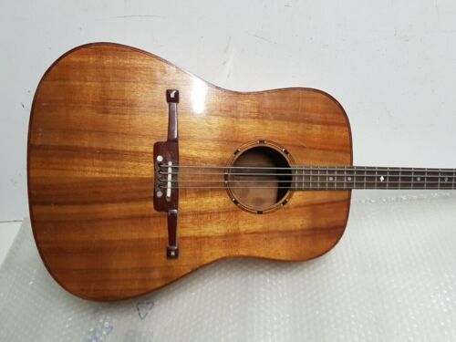 CUSTOM ACOUSTIC BASS - SKNNY BANJO NECK - Made in USA - NO PICKUP - Picture 3 of 8