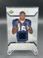 BRANDON MARSHALL 2006 Upper Deck Rookie Futures Jersey Relic RF-BM Broncos RC 🔥