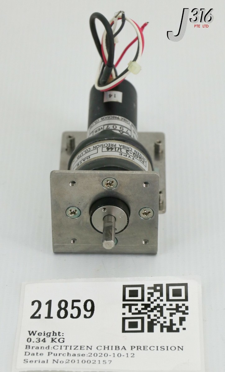 21859 CITIZEN CHIBA PRECISION MOTOR, X-8440, 62-225302 PG40-3 1
