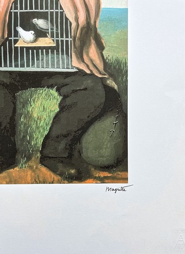 RENÉ MAGRITTE - The Terapist - signed, numbered edition 28/100, 50 x 70 cm - Picture 4 of 4