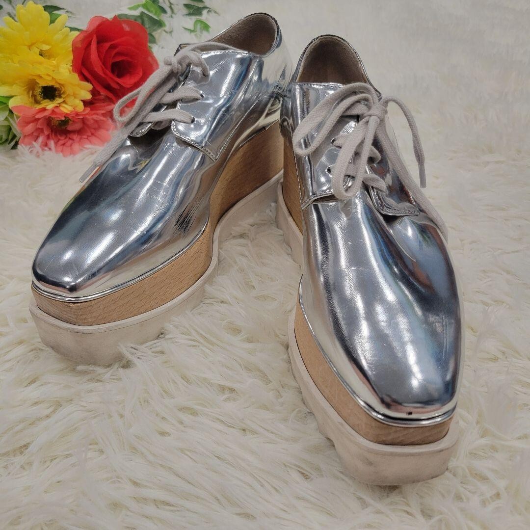 靴 Stella McCartney SCARPA Stella McCartney - S-Wave Sport Panelled Sneakers in Dirty Ivory