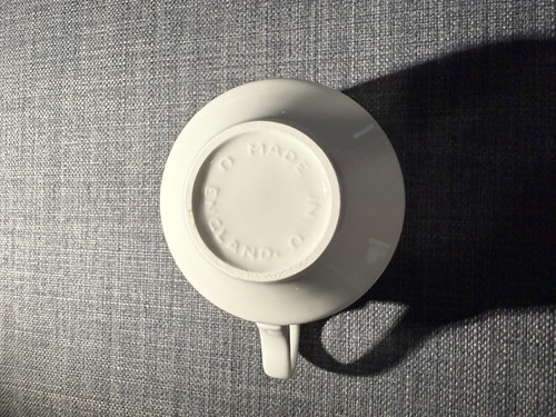 Antique Churchill Blue and White Tea Coffee Cups | Made in England | 5 available - Picture 5 of 22