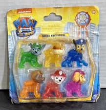 Paw Patrol The Movie Chase Marshall Rubble Zuma Rocky Skye Mini Figure
