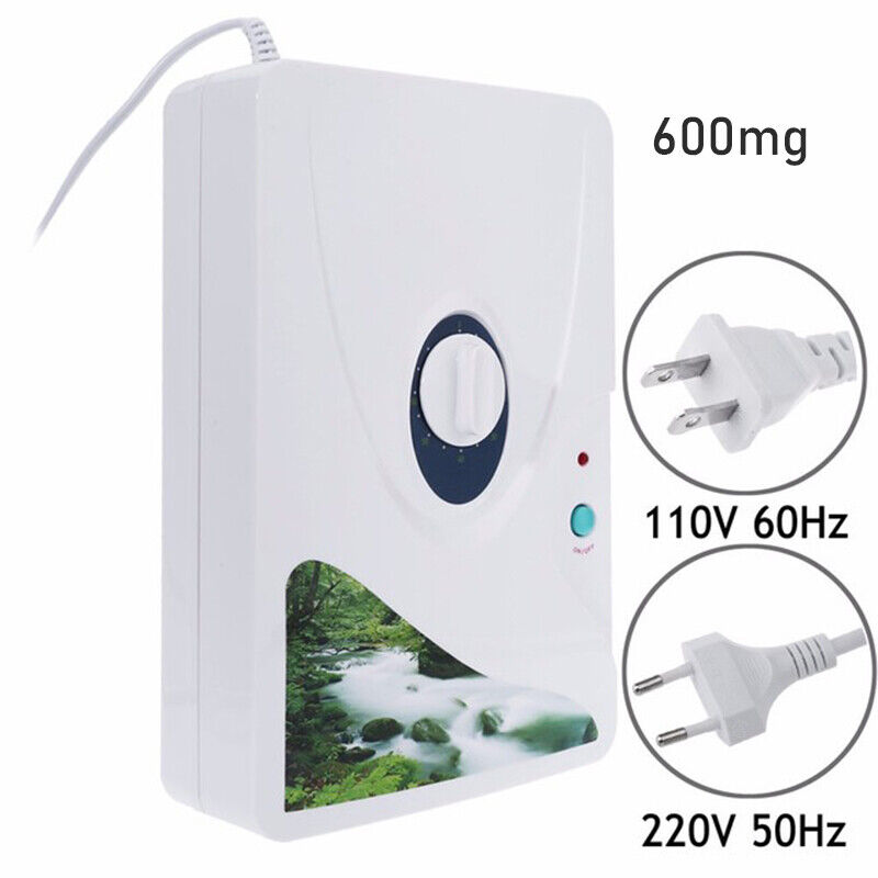 600mg/h Ozone Generator Air Purifier Water Vegetable Fruits Sterilizer Ozonator - Picture 6 of 14