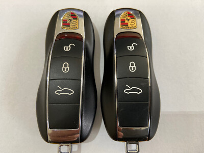 LOT OF 2 PORSCHE 911 TURBO CARRERA S CARRERA 4 KEYLESS REMOTES KR55WK50138 OEM 