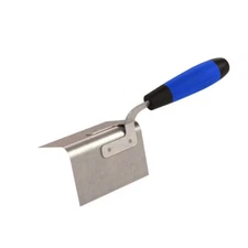 Outside Corner Bullnose 5 In. X 3-1/2 In. Finishing Trowel with Comfort Grip Han