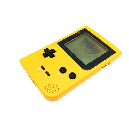 Retrofit Yellow Game Boy Pocket Game Console GBP Console - Picture 4 of 5